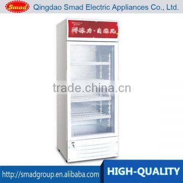 268L 298L showcase glass refrigerator vertical showcase refrigerator price