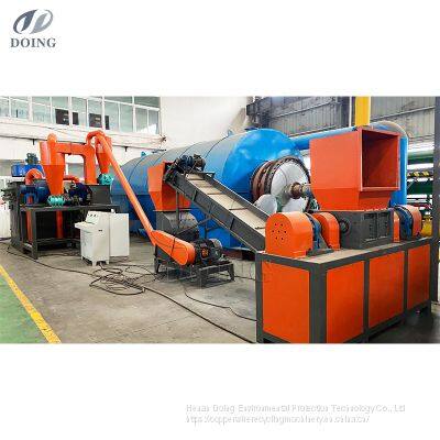 Ac Copper Aluminum Radiator Recycling Crushing Machine Line Copper Iron And Aluminum Radiator Recycling Plant