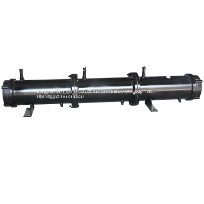 SCAIR Shell and Tube Water Cooled Condenser, Central Air Conditioning Ice Maker, Cold Storage Radiator, 5HP photo-4
