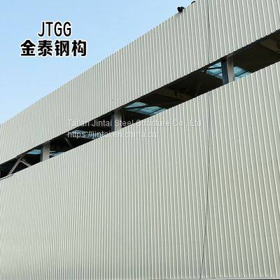 Workshop, Warehouse Prefab Steel Structure Building Clearspan Metal Buildings Design Of High Quality Steel 