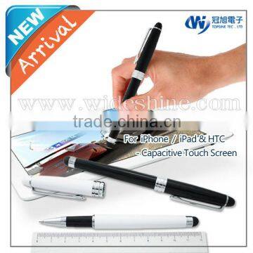 Custom LOGO stylus pen 2 in 1 Branded for ipad