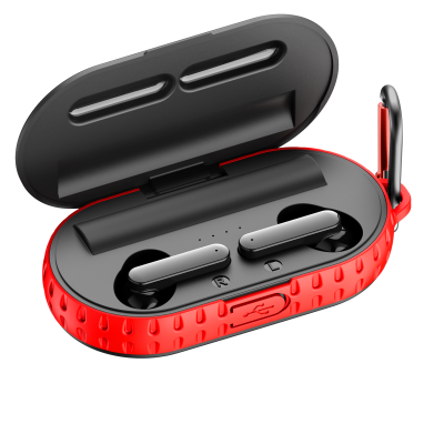 Outdoor Emergency Earbuds With Solar Power Charge Case Solar Charging Tws Wireless Earphones photo-4