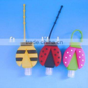 Silicone Hand Hand Sanitizer Silicone Holder in Insects Shape,29ml Silicone Case photo-4