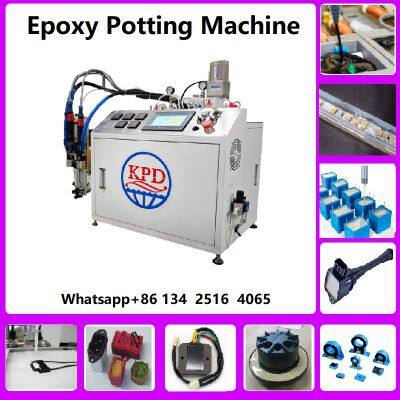 2 Component Epoxy Dispenser Epoxy Resin Mixing and Dosing Machine Epoxy Potting Machine for Sensor and Inductor Coils Potting and Encapsulation photo-5