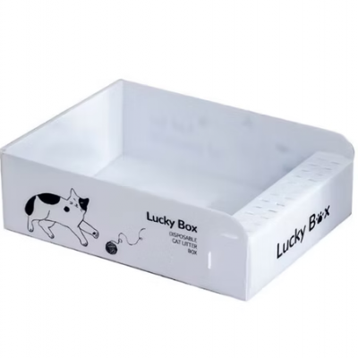 Custom Size Disposable PP Cat Litter Trays – Hygienic Monthly Solution