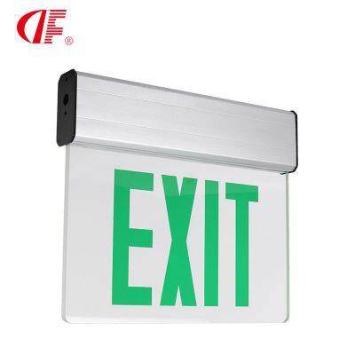 DF-3G Aluminum Hanging Sign Can be Sucked Ceiling LED Emergency Sign Light Shopping Mall School Fire Safety Exit Emergency Lighting photo-4