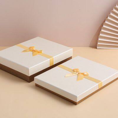 Rectangle Rigid Paper Gift Box With Lid