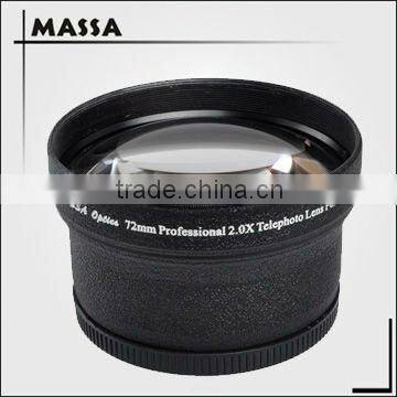 Digital camera lens spare parts-72mm 20x Zoom Telephoto lens