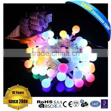 led round bulb string light for outdoor used