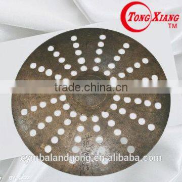 handmade special effect perforated cymbal 19 ride