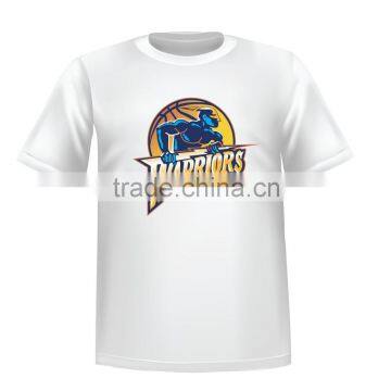 White Balck Color Cutoms Men's t Shirt Printing Diy New Style Round Collar 100% Cotton photo-4