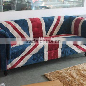 SF-4092-1 Luxury Office Union Jack Sofa photo-2