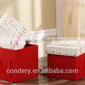 2016 OEM High Quality Custom Cardboard Paperboard Cake Gift Favour Boxes for Weddings Quality Choice Most Popular photo-4