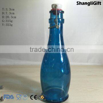 350ml Custom Color Home Decor Tall Glass Vase