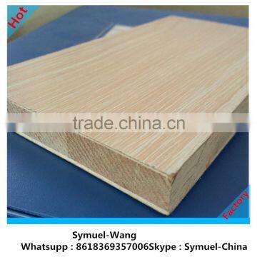 [ 1220x2440mm ] Okoume block board , decorative board,wooden grains Melamine Block Board