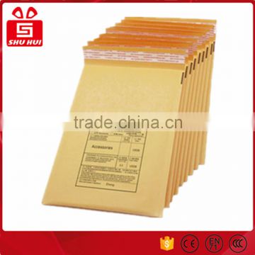 Kraft bubble envelope with pouch enclosed kraft bubble paper envelope bag automatic packing machine