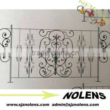 Garden Metal Gate Wrought Iron Fence