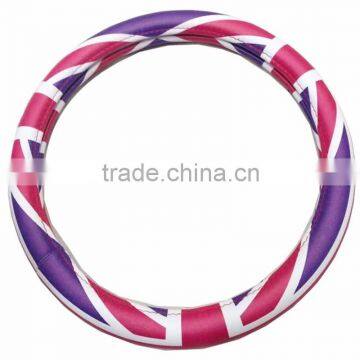 United Kingdom Flag car steering wheel cover