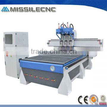 1325 Multi spindle wood door making cnc router cutting machine