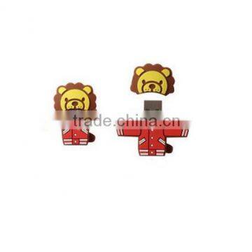 lovely lion usb,cartoon usb,cartoon usb flash drive,pvc usb