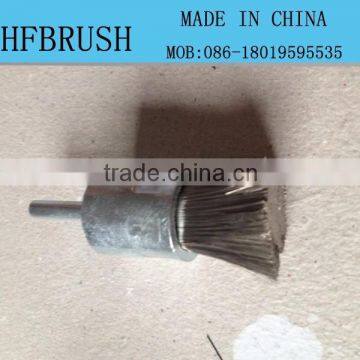 Stainless steel wire polishing brush for car