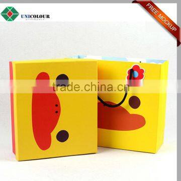 Custom Cute Logo Foil Lined Paper Bags for Children photo-3