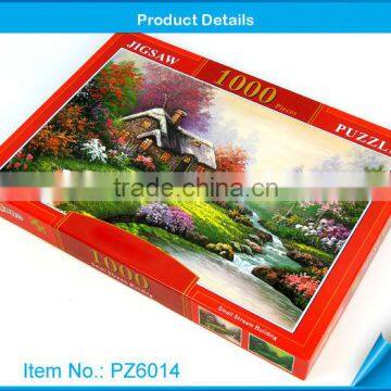 The midsummer landscape shine paper puzzle