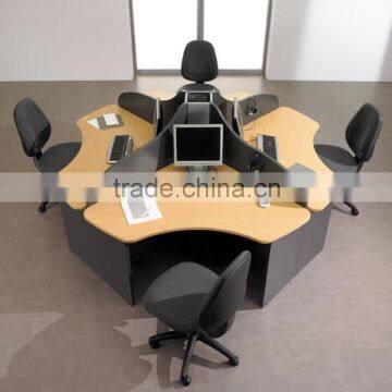 Cheap pakistani furniture lahore round office partition work station(SZ-WST641)