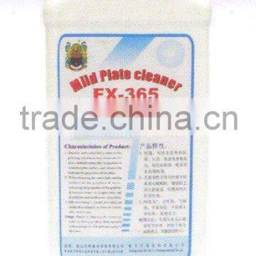 FX-365 Mild Plate Cleaner Packed with 1 L/ Plastic Bottle