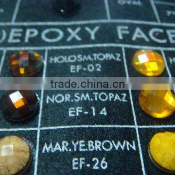 Top quality hot fix epoxy stones epoxy resin stones