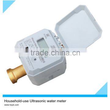 Battery powered ultrasonic water meter