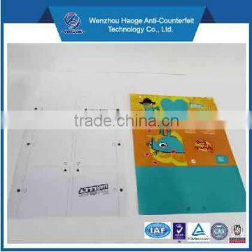 9+1 color pearlized bopp film printing for promotion