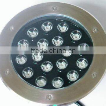 18w RGB led underground light 110v