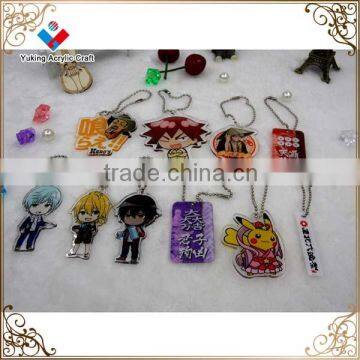 promotional customized gifts clear acrylic keychain