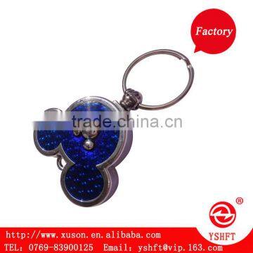 Mickey Mouse metal retractable badge key chains yoyo for children