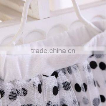 New Arrival! Sweet Baby Girls Skirts Black Spot Skirt Cotton Yarn Skirts With 5sizes for 2-8 Years Girls photo-3