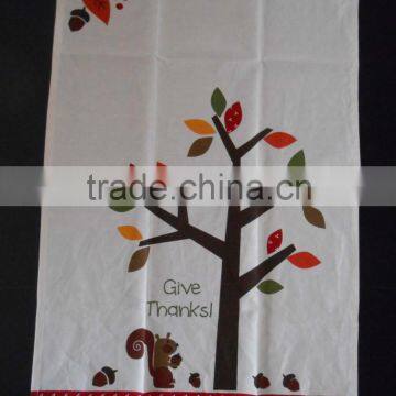 Easter day promotional cotton kitchen towel