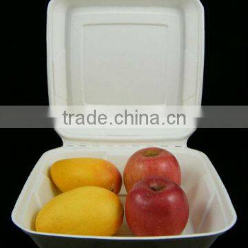 Biodegradable Tree-free Bagasse Pulp Food Box