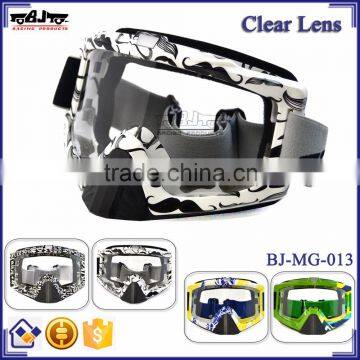 BJ-MG-013 New arrival Clear motorcycle motocross goggle