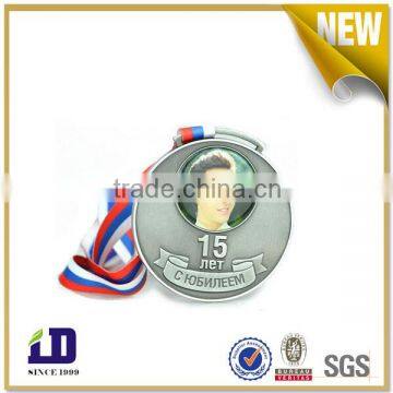 Customized Die casting silver metal medals