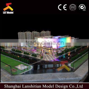 Miniature architectural model maker for commercial building