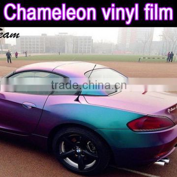 New 1.52M Width Chameleon Vinyl With Air Free Bubbles