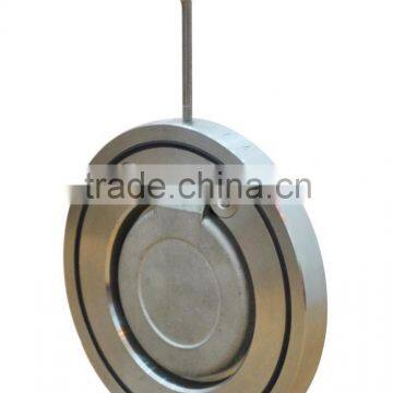 SS304 wafer type single disc valve check