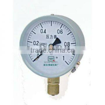 General Oil filled pressure gauge