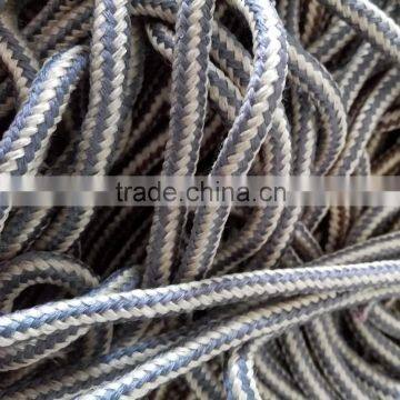 Polypropylene shoelace braided rope