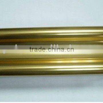 Shiny polishing anodized gold aluminum profiles