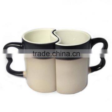 hot new products for 2014 promotional gift wedding gift wedding favor wedding souvenirs hot water color changing mug