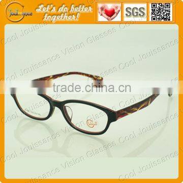 Cool fashionable best craftmanship fashion optical glasses frame with black color