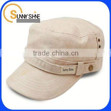 Sunny Shine chinese promotional fitted flat trucker cap sun hat