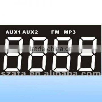 mini electronic LED number display digit 4